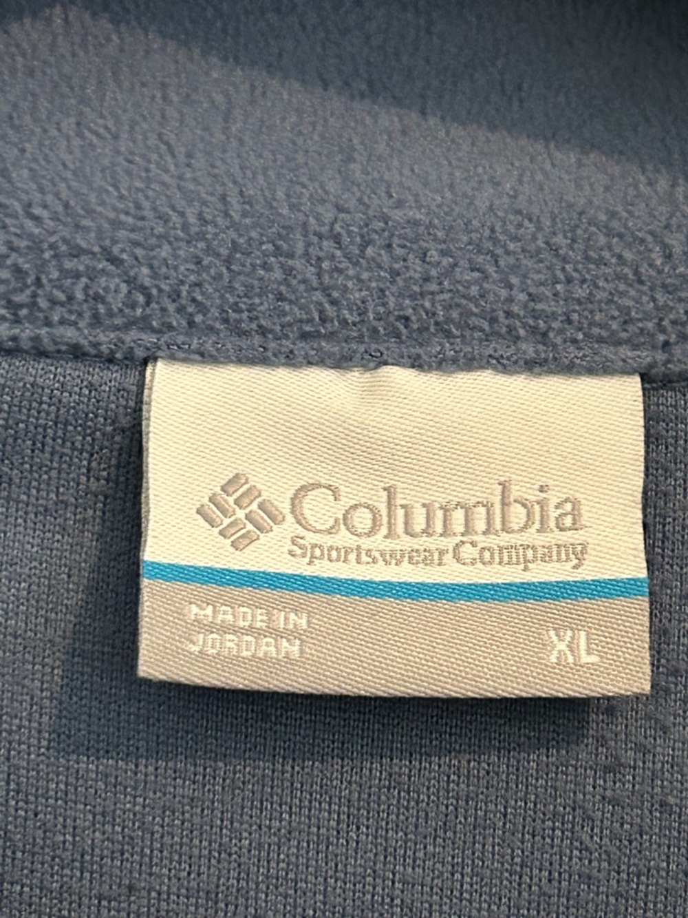 Columbia Fleece Quarter Zip Pullover Size XL - Picture 3 of 12